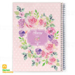 دفتر 80 برگ سیمی طلقی نهال|سایز 17×24|کد:3812 - Image 7
