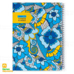دفتر 80 برگ سیمی طلقی نهال|سایز 17×24|کد:3812 - Image 4