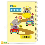 دفتر 100 برگ سیمی طلقی فانتزی مکث-سایز 17×24 کد:9114 - Image 17