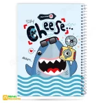 دفتر 100 برگ سیمی طلقی فانتزی مکث-سایز 17×24 کد:9114 - Image 11
