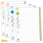 دفتر 100 برگ سیمی طلقی فانتزی مکث-سایز 17×24 کد:9114 - Image 2