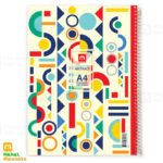 دفتر A4 سیمی طلقی 100 برگ مکث‌نوت|کد:9173 - Image 6