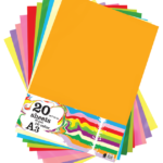 کاغذ رنگی 20 برگ A3 / کد:9773