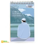 یادداشت 100 برگ سیم از بالا لبه رنگی 10×16 | کد:9386 - Image 2