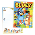 دفتر50 برگ خط‌دار کارتونی (Bluey) سیمی طلقی کد:9532 - Image 3