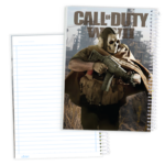 دفتر60 برگ خط‌دار کارتونی (Call Of Duty) سیمی طلقی کد:9663 - Image 4
