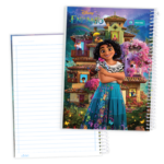 دفتر60 برگ خط‌دار کارتونی (Encanto) سیمی طلقی کد:9667